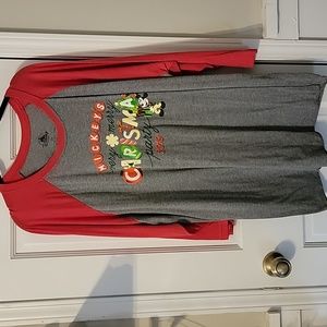 Torrid Disney Christmas jersey plus size 3x.